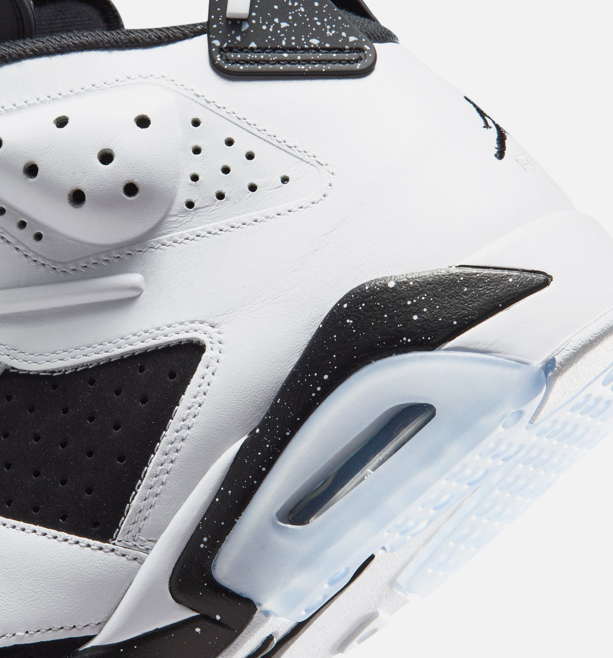 Air Jordan 6 Retro Black And White Men's Lifestyle Shoes - Black / White