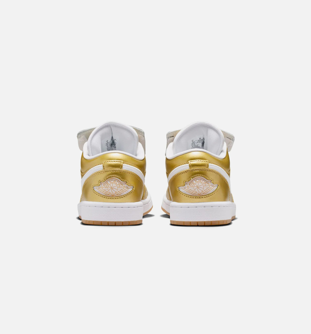 Air Jordan 1 Low – Women's Lifestyle Shoe in Gold/White/Gum Yellow