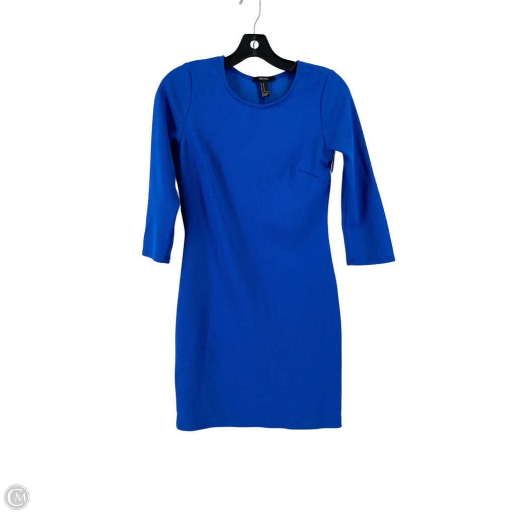 Dress Party Short By Forever 21 In Blue, Size: M