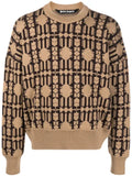 Palm Angels jacquard sweater