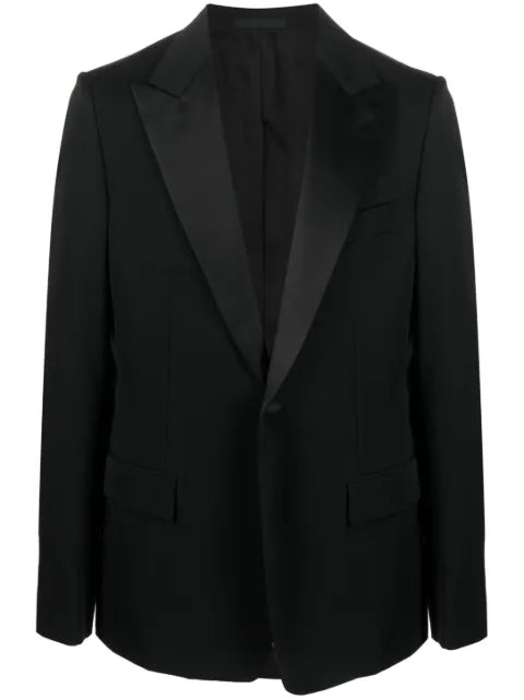 Lanvin single-breasted wool tuxedo jacket