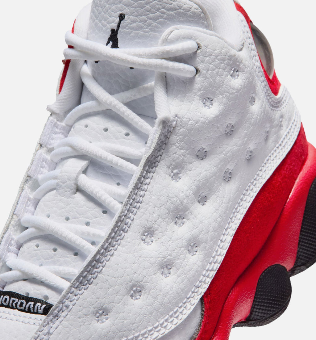 Air Jordan 13 Retro White and True Red Preschool – White/Black/True Red