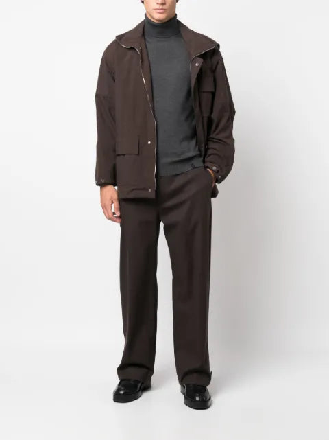 Fay roll-neck wool jumper
