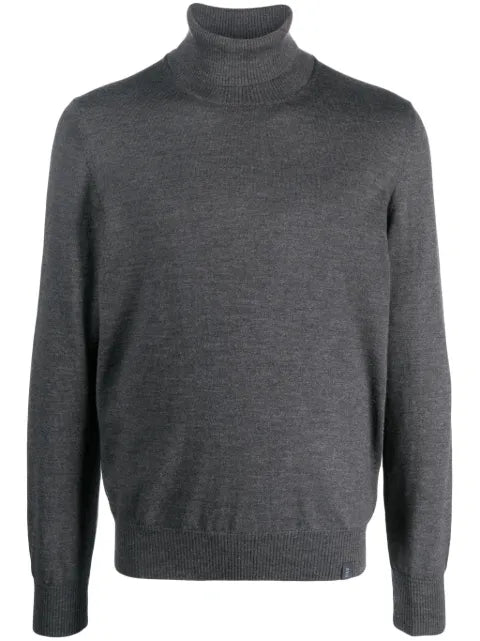 Fay roll-neck wool jumper