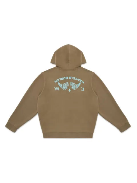COUNTY OF MILAN Vintage Logo cotton hoodie