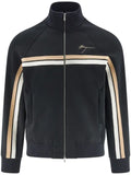 Ferragamo logo-engraved  zip-up jacket