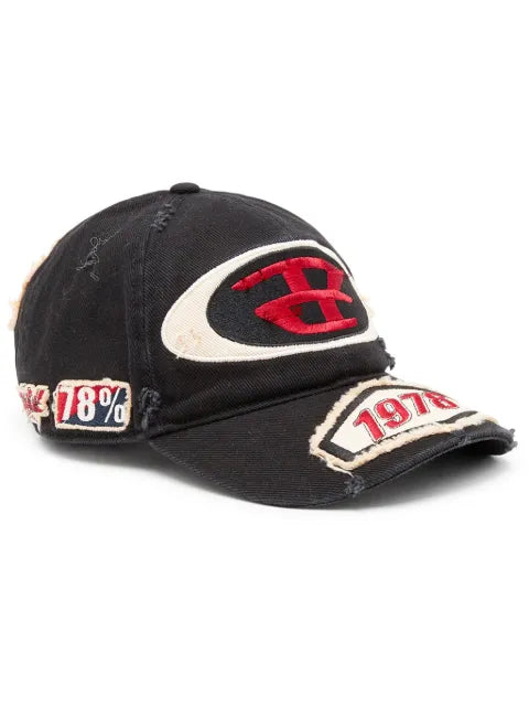 Diesel C-Braff distressed baseball cap