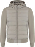 Moorer Lenz-S3L quilted hooded jacket