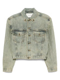 ENTIRE STUDIOS Shrunken buttoned denim jacket