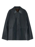 LEMAIRE  buttoned leather jacket