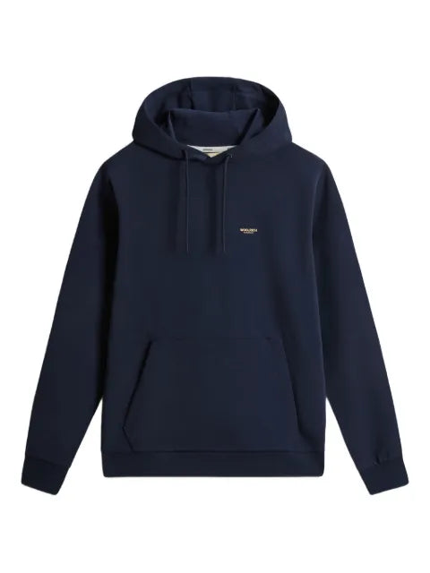 Woolrich logo interlock hoodie
