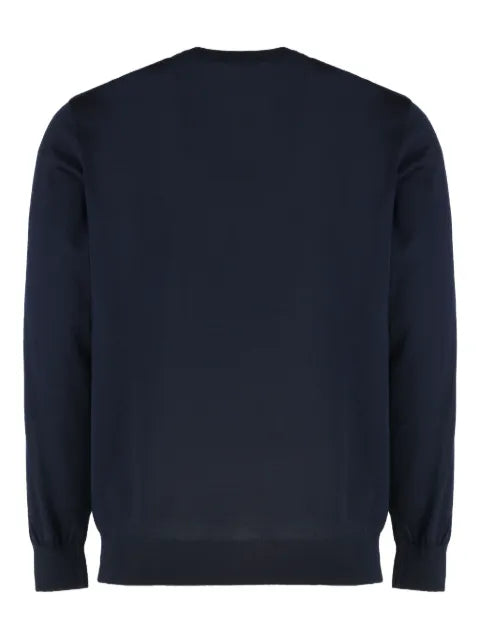 Paul & Shark embroidered crew-neck sweater