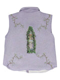 Who Decides War embroidered gilet