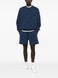 Casablanca all-over-pattern round-neck sweatshirt
