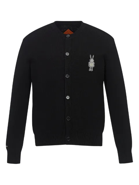 MCM rabbit-patch cardigan