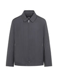 Y-3 pinstriped overshirt