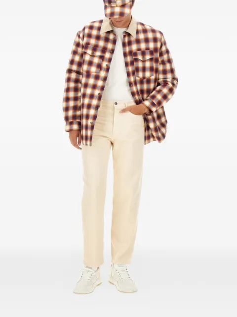 MARANT Steeve check overshirt