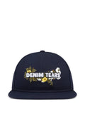 denim Tears adjustable floral-embroidered baseball cap