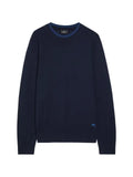 PS Paul Smith contrast-collar merino wool sweater