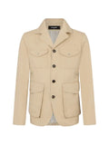DSQUARED2 military chic utility cotton jacket