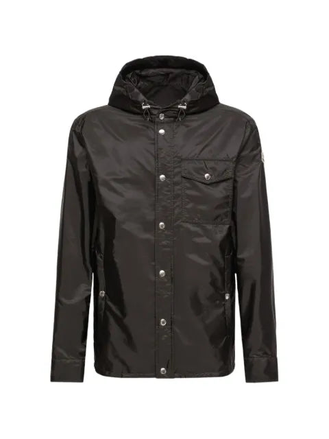 Moncler Duvainne logo-patch jacket