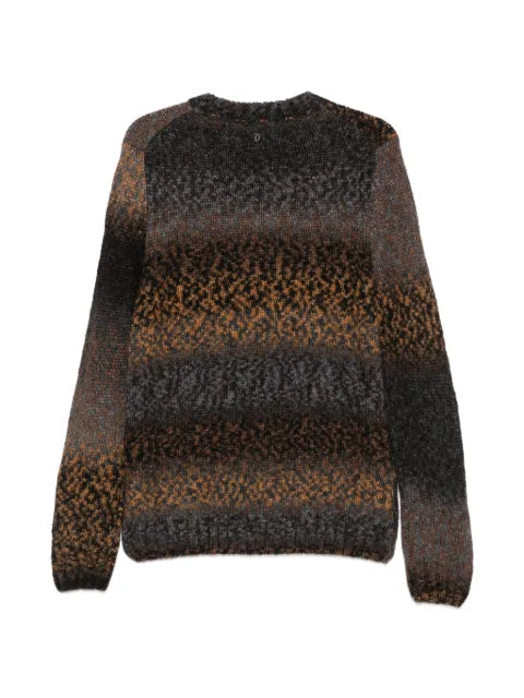 DONDUP intarsia-knit crew-neck sweater