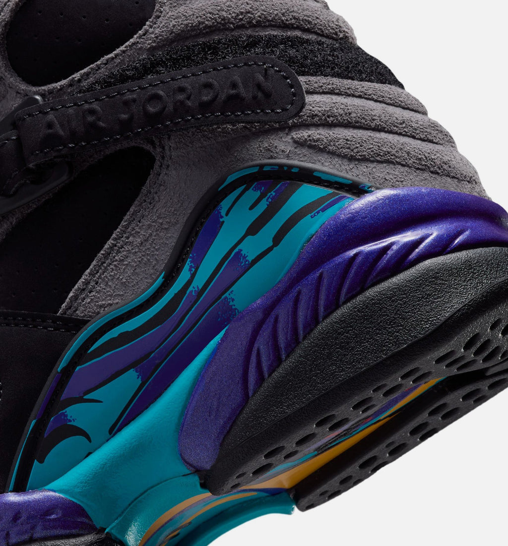 Air Jordan 8 Retro “Aqua” Grade School Lifestyle Shoes (GS)