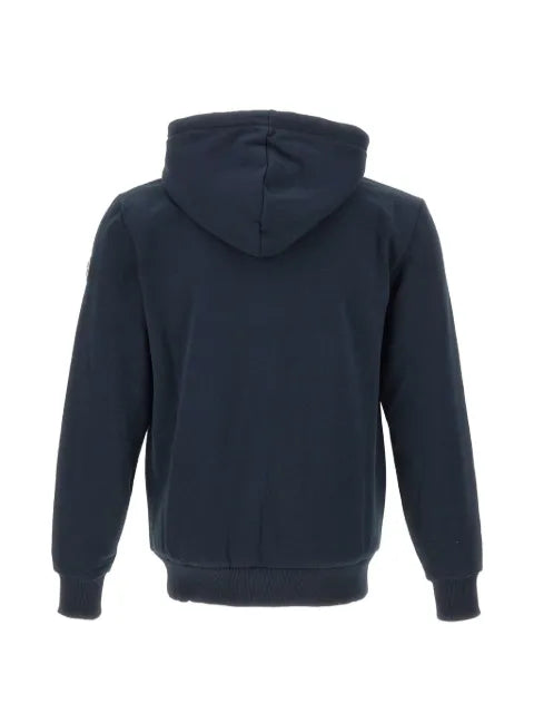 Colmar logo-patch zip-up hoodie