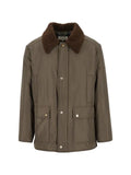 Maison Margiela fleece-collar hunting jacket