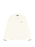 Fred Perry half-zip collared sweatshirt