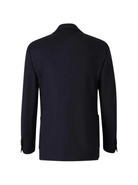 Lardini flower-lapel single-breasted blazer