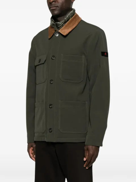 Peuterey Bergher corduroy-collar padded jacket