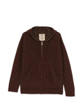 Uma Wang ribbed-knit drawstring hoodie