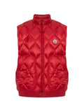 Moncler quilted logo-patch puffer vest