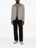 Paul & Shark zip-up panelled sweater