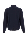 Paul & Shark half-zip contrast-trim sweater