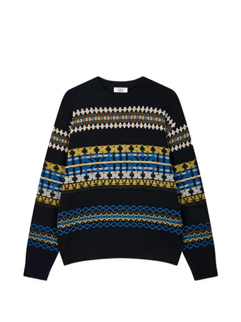 TOMBOY jacquard-knit sweater
