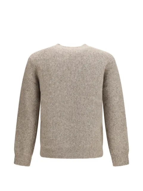 Sunflower crew-neck knit sweater