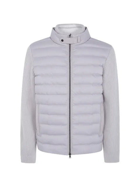 Herno padded ribbed-knit jacket