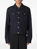 Lanvin graphic-print denim jacket