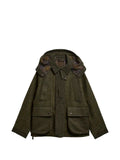Barbour X Norbit check-pattern wool jacket