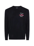 MC2 Saint Barth Heron Light embroidered sweater