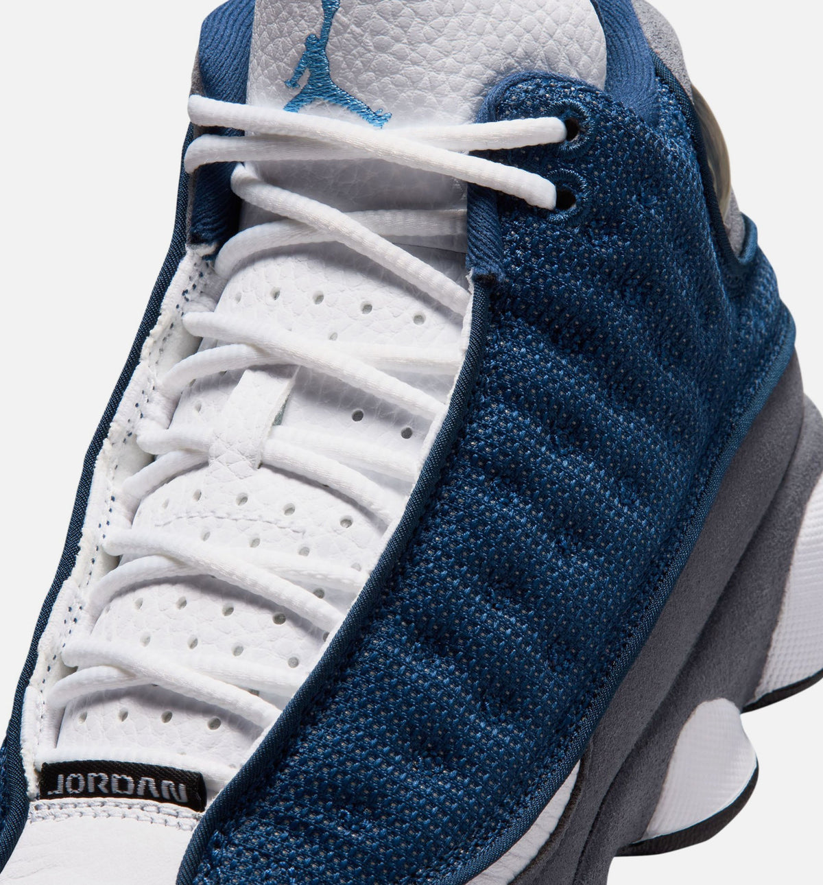 Air Jordan 13 Retro Navy and Flint Grey | Grade School Lifestyle Shoe | Navy/University Blue/Flint Grey/White