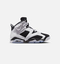 Air Jordan 6 Retro Black And White Men's Lifestyle Shoes - Black / White