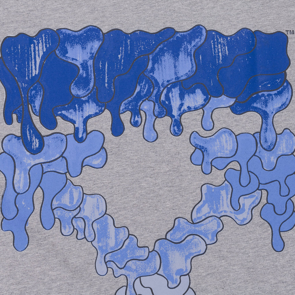 Heather Grey Skate Fit Dripping Arrow T-Shirt