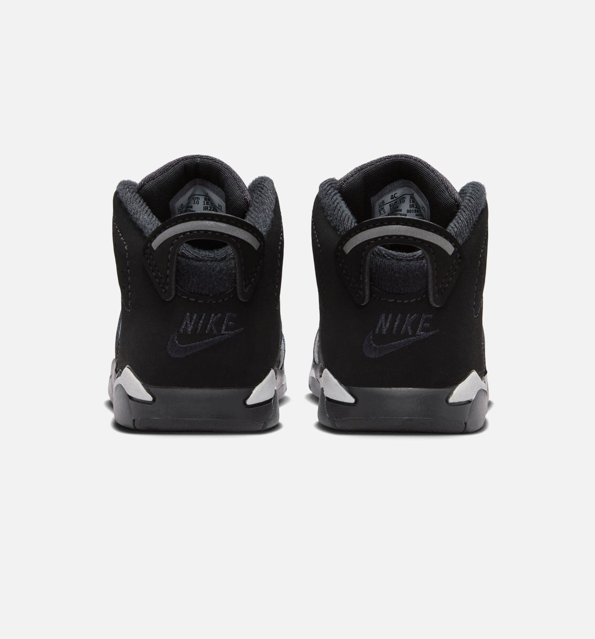 Air Jordan 6 Cap & Gown Infant/Toddler Shoe - Black/Reflective Silver