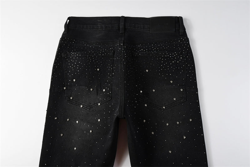 PURPLE  Fashion Jeans 9130