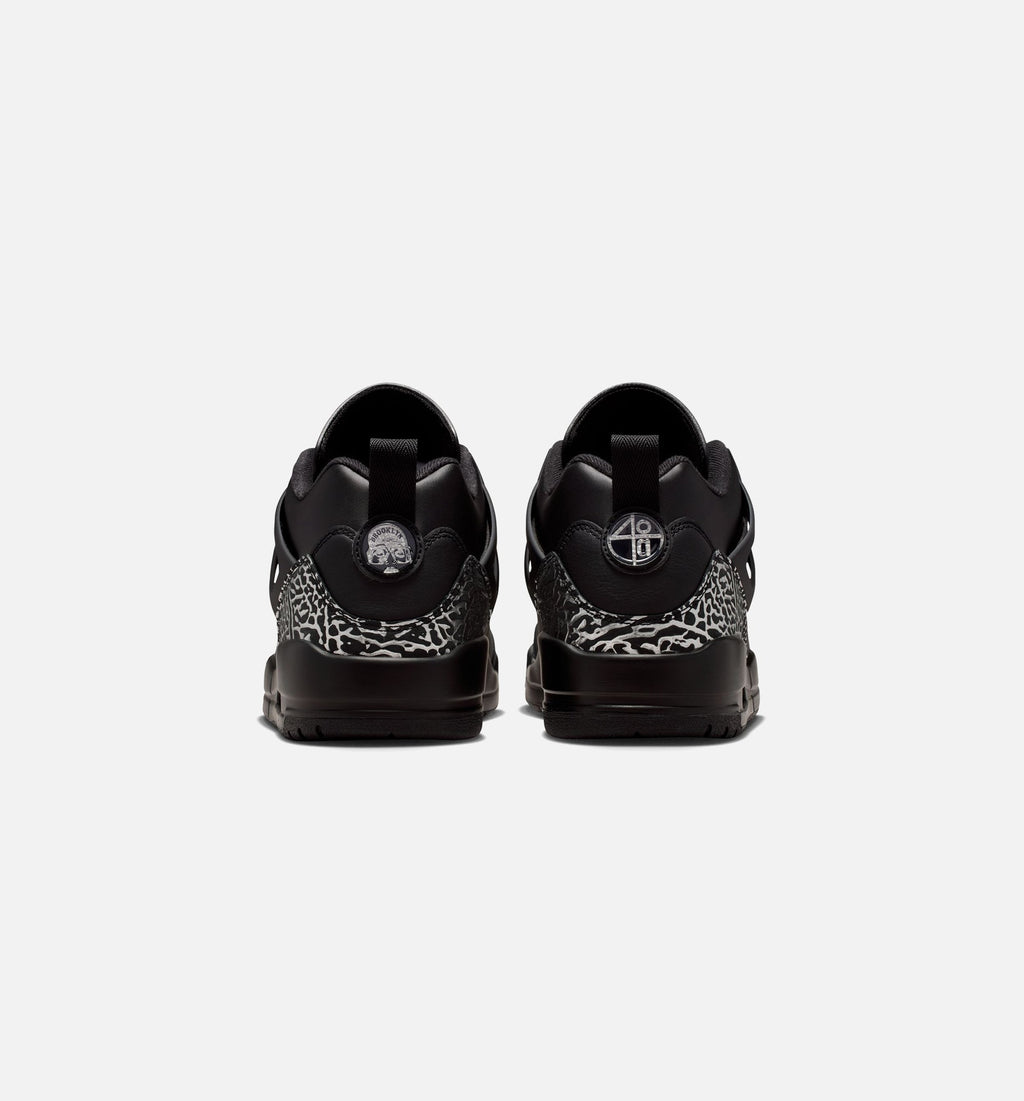 Spizike Low Men's Lifestyle Shoe - Black/Metallic Silver