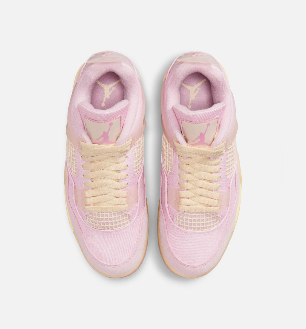 Air Jordan 4 Retro Pink Pearl and Iced Carmine Women's Shoes