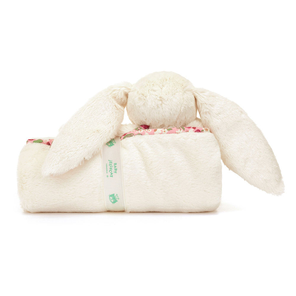 Blossom Cream Bunny 'Berry' Blankie